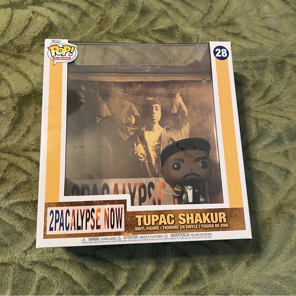 Funko Tupac Shakur Pop! Albums 2Pacalypse Now #28 - Picture 4 of 4